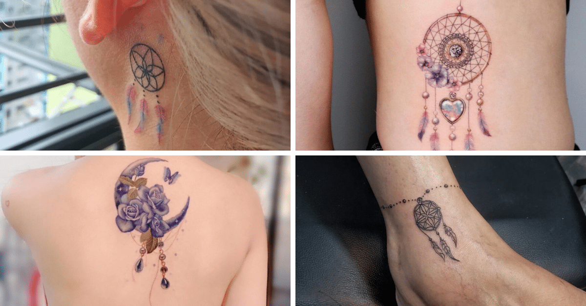 21 Dream Catcher Tattoos To Make Your Dreams Come True