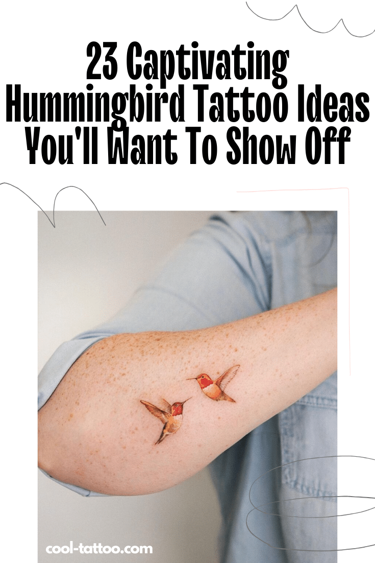 23 Captivating Hummingbird Tattoo Ideas You'll Want To Show Off