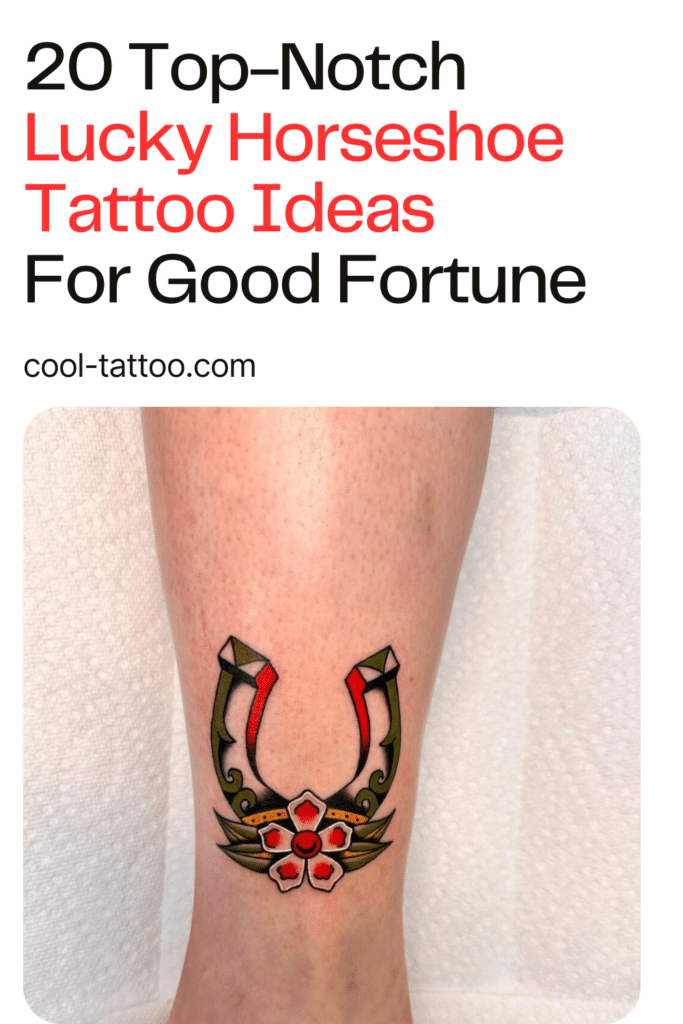 20 Top-Notch Lucky Horseshoe Tattoo Ideas For Good Fortune