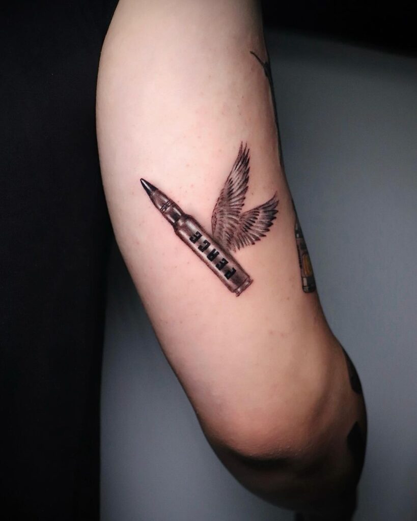 21 Must-See Bullet Tattoo Ideas That'll Blow Your Mind