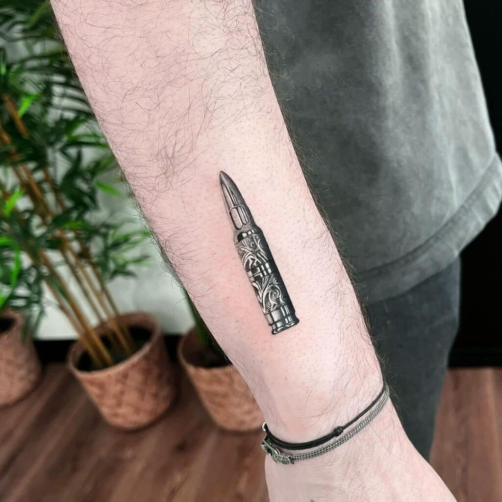 21 Must-See Bullet Tattoo Ideas That'll Blow Your Mind