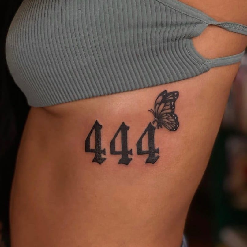 22 Powerful 444 Tattoo Ideas That Symbolize Divine Guidance