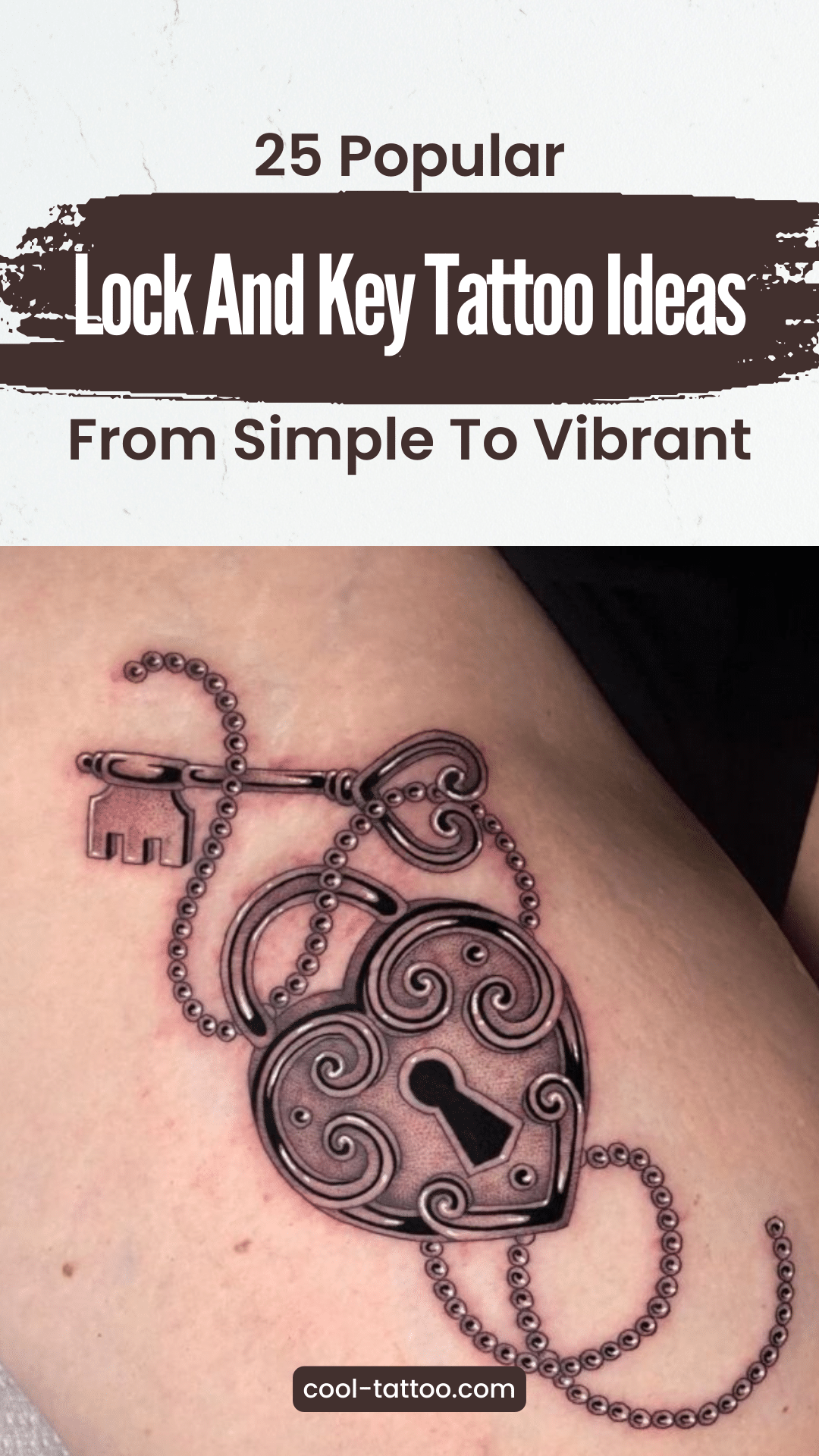 25 Popular Lock And Key Tattoo Ideas: From Simple To Vibrant