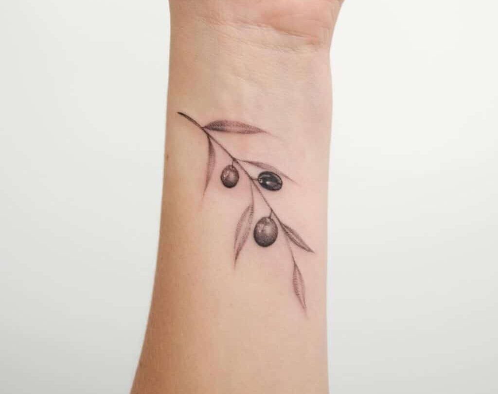 Meaning Of Olive Branch Tattoo With 23 Must-See Ink Ideas