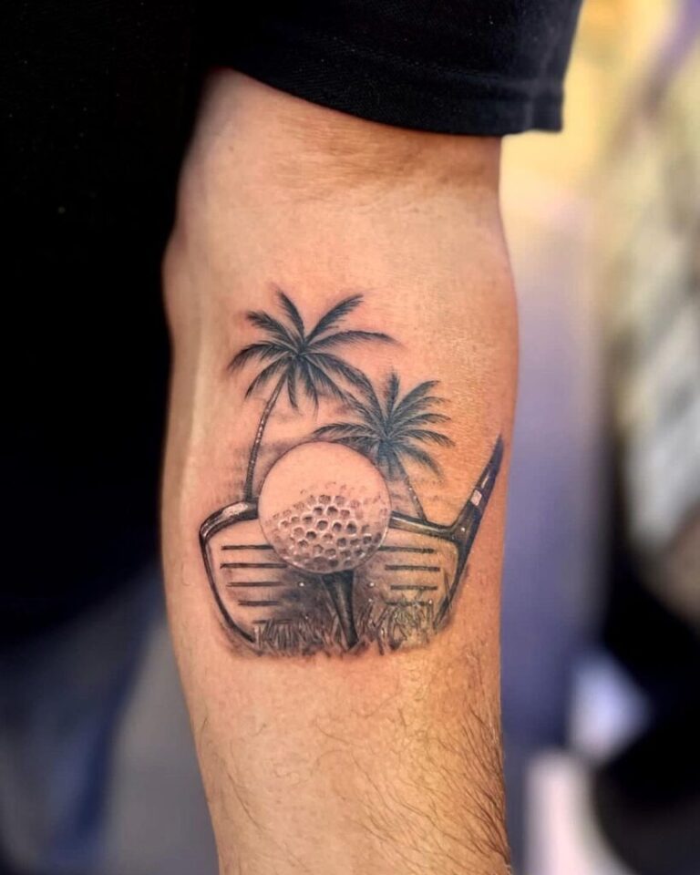 21 Epic Golf Tattoos That Will Make You Scream “Fore!”