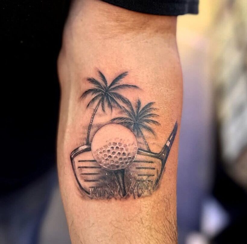 21 Epic Golf Tattoos That Will Make You Scream “Fore!”